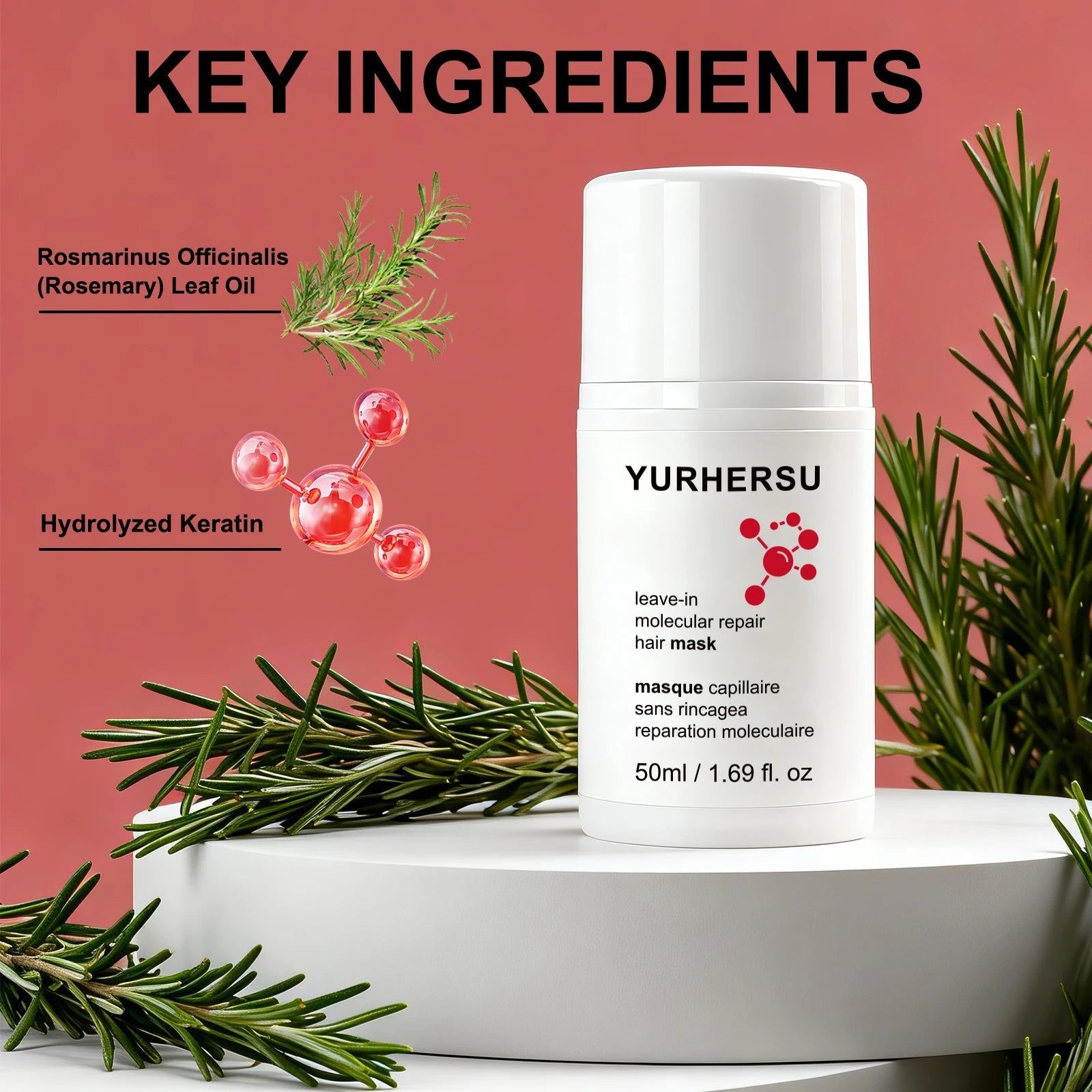 Leave - In Hair Mask Deep Repair Damage Dry Hair Moisturizing Smoothing Soften Hair Care Treatment No Need Rinse - Noxen